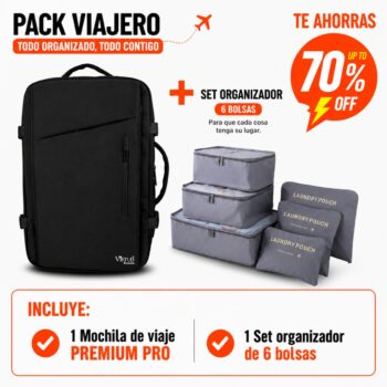 Combo Viajero Premiun Pro
