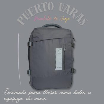 Mochila de viaje Expandible Puerto Varas- Cabina 40LT