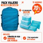 Combo Viajero VANCOUVER Azul